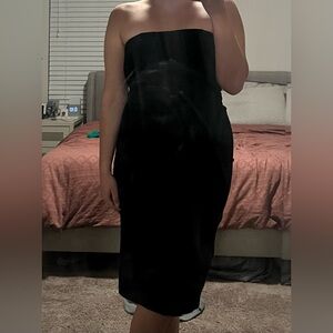 Ambercombie & Fitch Black Midi Dress